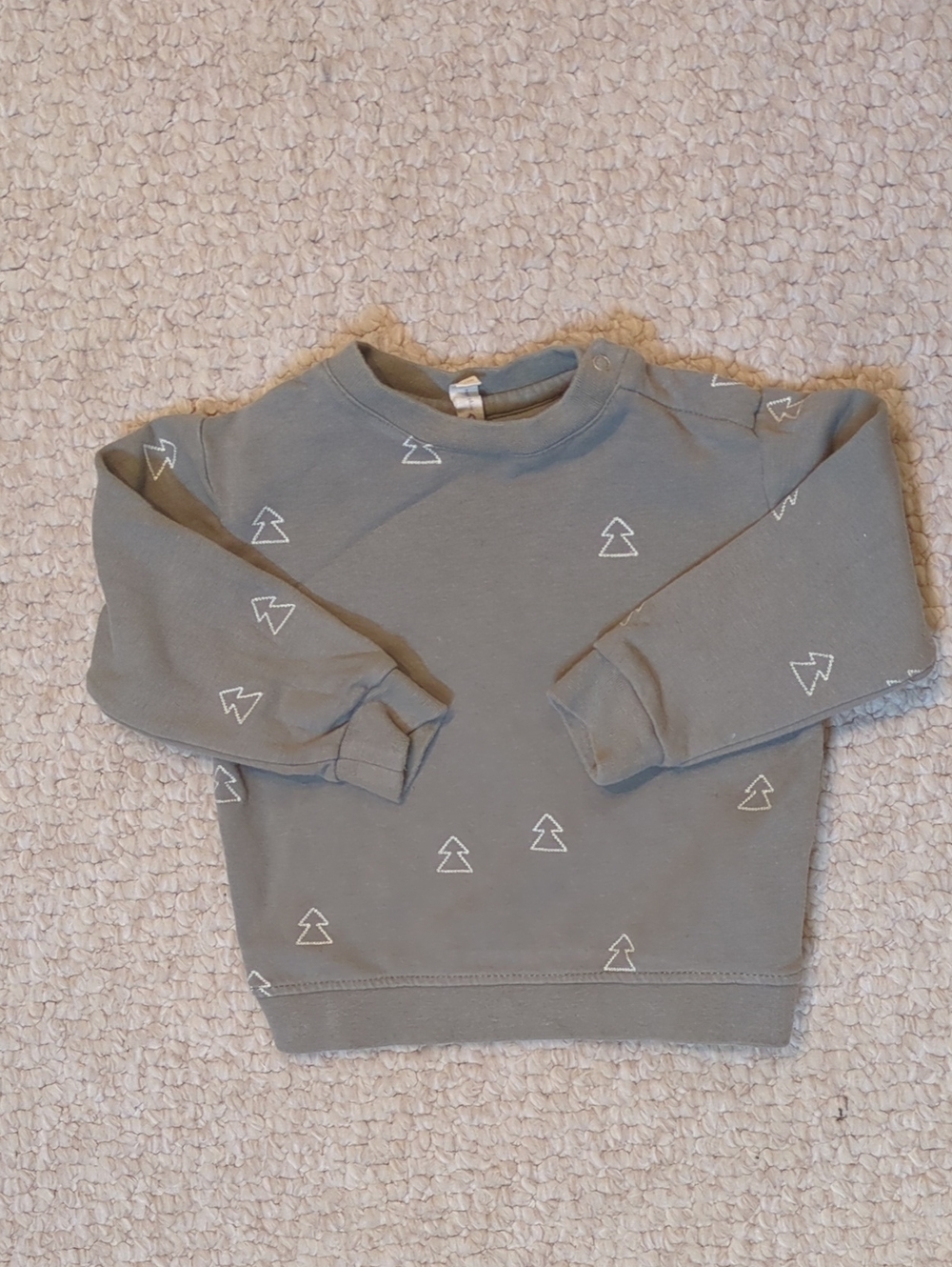 Quincy Mae Trees Sweatshirt 6-12 months